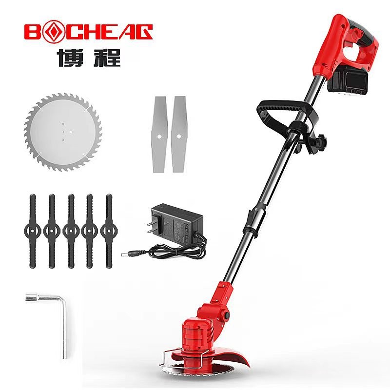 電動(dòng)割草機(jī)鋰電除草機(jī)多功能小型家用手持鋰電打草機(jī)充電鋤 草神器