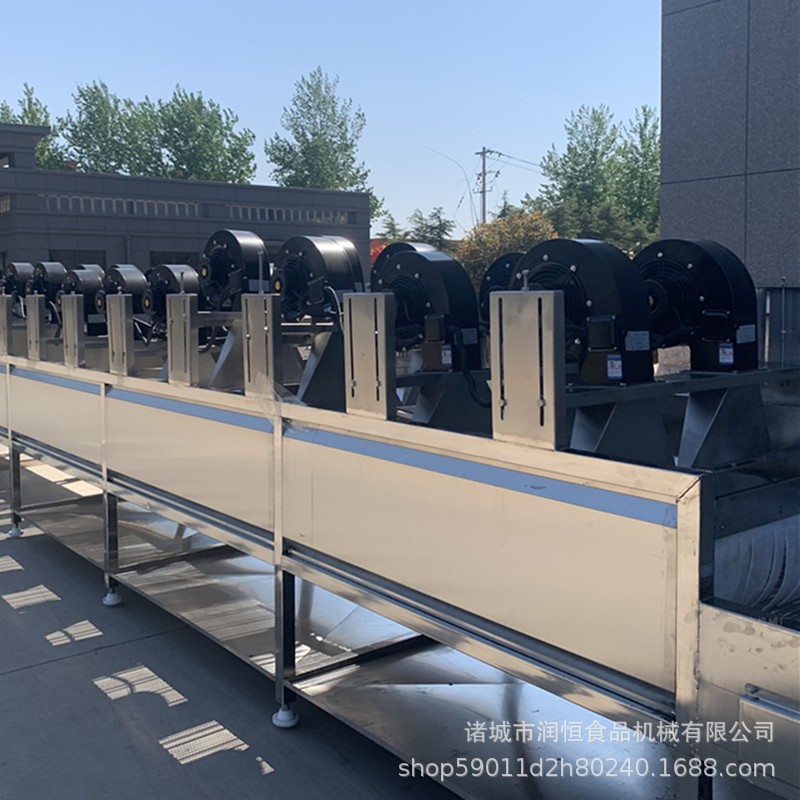 火腿腸風干機不銹鋼翻轉(zhuǎn)式風干流水線土豆加工生產(chǎn)風干設(shè)備鮮玉米