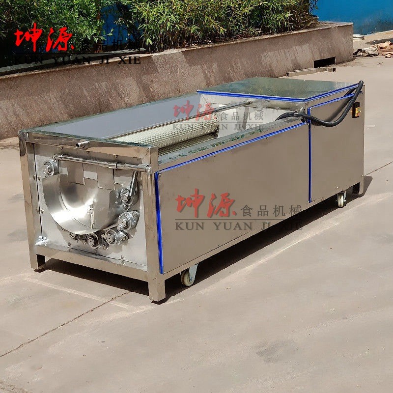 土豆去皮清洗天麻清洗山藥清洗花生蓮藕去泥清洗機(jī)毛輥清洗機(jī)商用