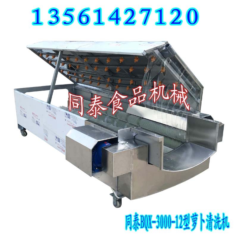 12輥白蘿卜清洗機1