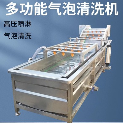 銀耳洗去雜氣泡清洗機(jī)紅棗噴洗菜機(jī)土豆 紅薯芋頭 山藥清洗去泥沙