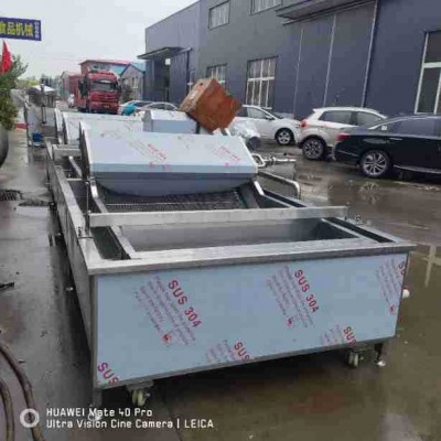 大型果蔬清洗流水線 芥菜凈菜醬菜脫鹽機 全自動洗菜機銀耳清洗機