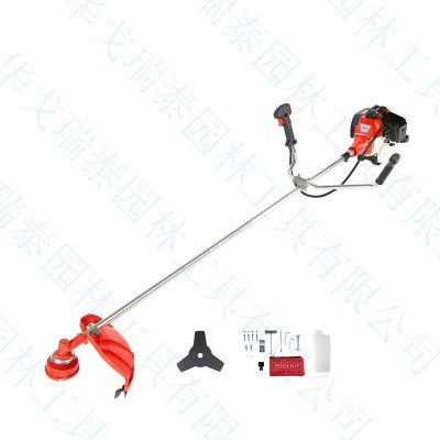 批發二沖程側掛式割草機 園林農用除草便捷汽油430割草機廠家直銷