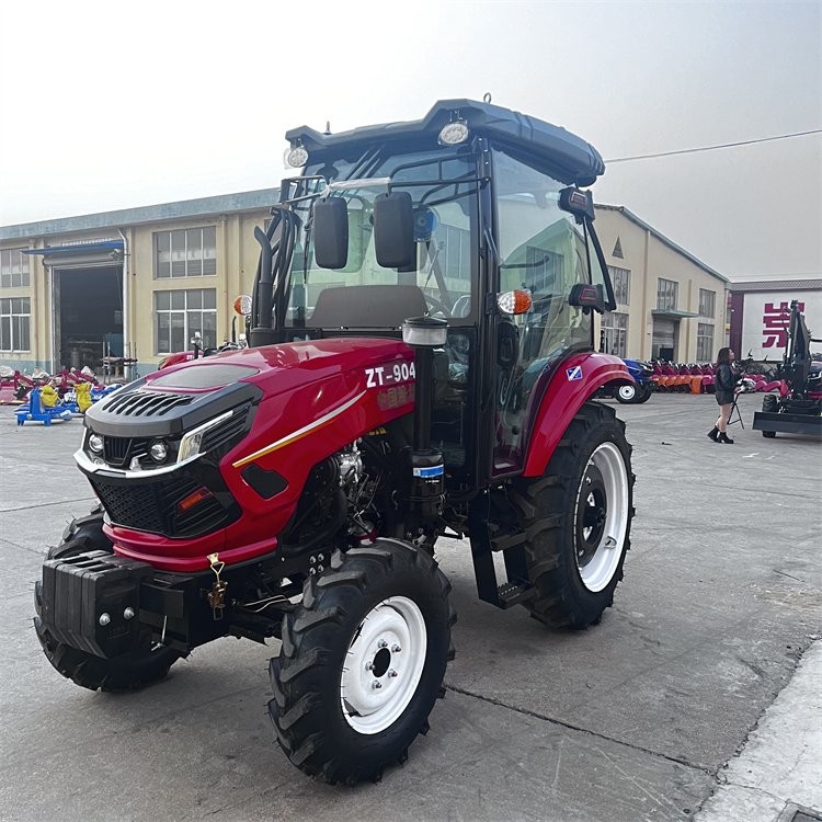 丘陵農(nóng)用中拖拖拉機(jī) 多缸田園開(kāi)溝犁地機(jī) 可靠性高