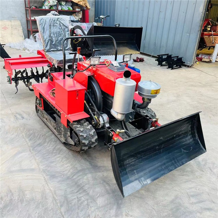 常柴 除草四驅微耕機 水旱兩用履帶機 乘坐式農機耕地機