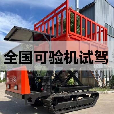 爬山虎履帶運(yùn)輸車(chē)農(nóng)用山地工程全地形自卸式爬坡王小型柴油搬運(yùn)車(chē)