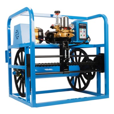 電動高壓打藥機雙電機全自動感應繞管機農(nóng)用高壓噴霧器果園噴藥器