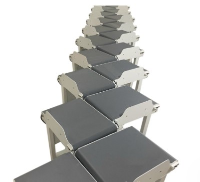 小車分揀機(jī)電商倉儲快遞物流分揀機(jī)快遞包裹分揀線Z字型分揀線體