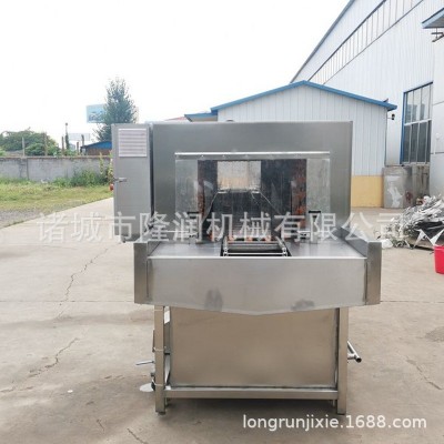 隆潤(rùn)機(jī)械全自動(dòng)周轉(zhuǎn)筐清洗機(jī)大型商用物流筐子托盤(pán)高壓噴淋去油污