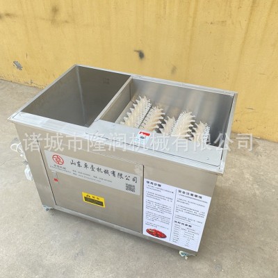 小龍蝦清洗神器 全自動(dòng)洗蝦機(jī) 電動(dòng)物理毛刷清洗龍蝦設(shè)備不銹鋼