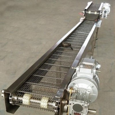 批發(fā)不銹鋼網帶輸送機果蔬烘干冷輸送流水線 網鏈輸送機帶傳送鏈