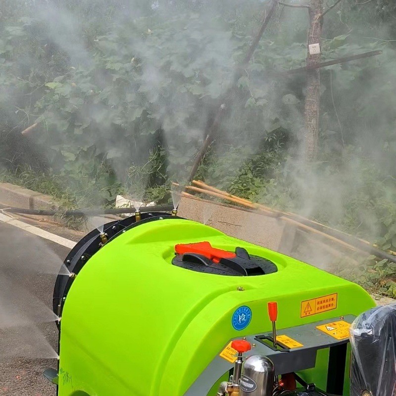 三輪式桃園高壓噴霧機 乘坐式風送噴藥機 風送式果園果樹打藥機