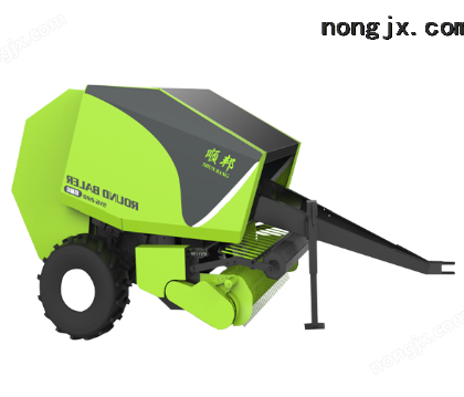 自動撿拾式圓捆機