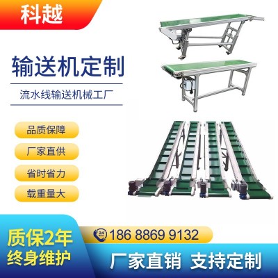 裙邊擋板爬坡輸送機(jī)來(lái)料提升上料機(jī)倉(cāng)儲(chǔ)物流搬卸貨斜波傳送帶設(shè)備