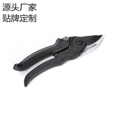 綠晟新款鷹嘴修枝剪園藝嫩枝花枝樹枝剪鯊魚嘴修枝剪園林工具批發(fā)