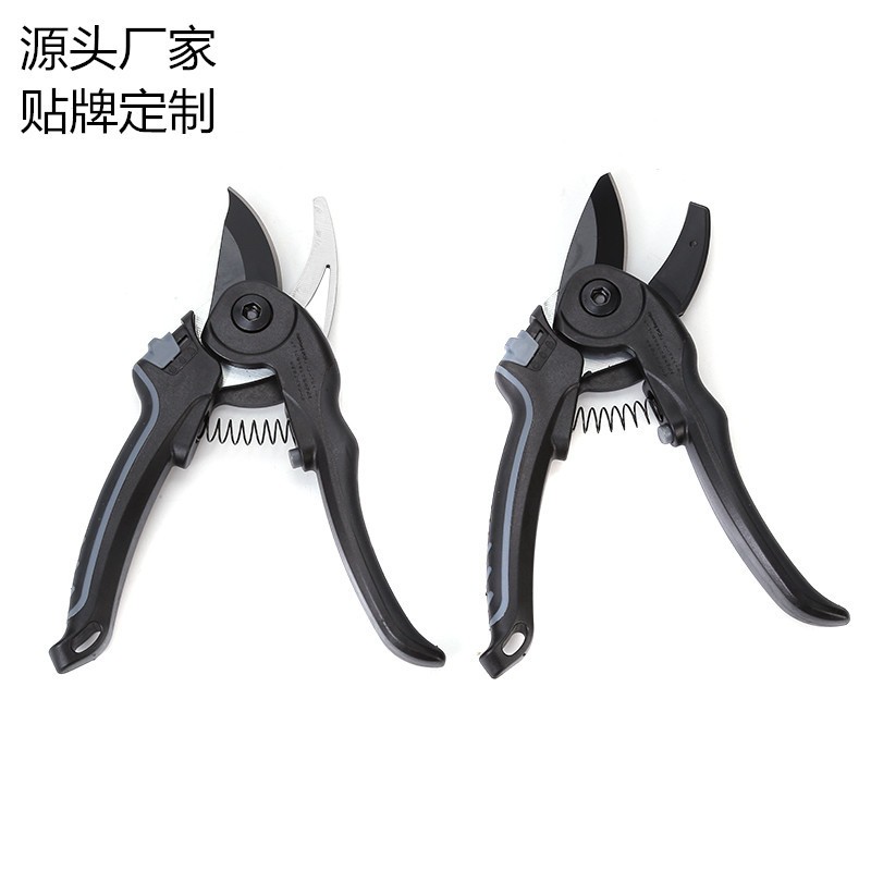 綠晟新款修枝剪鳥嘴鯊魚嘴園藝剪小剪刀修花樹枝剪園林工具批發(fā)