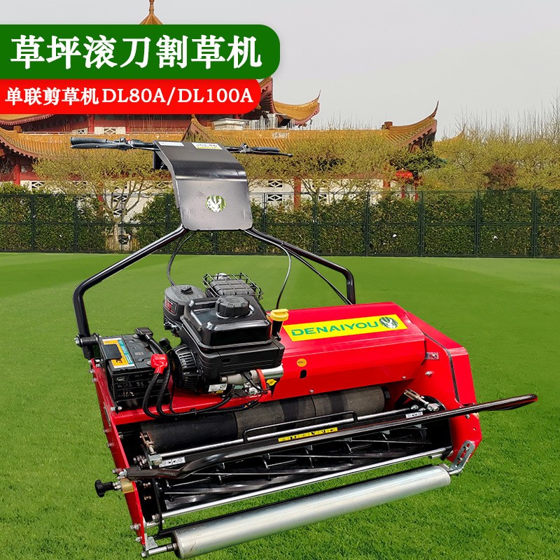 高爾夫果嶺機足球場割草機零轉彎草坪剪草機滾刀剪草機德耐優定金