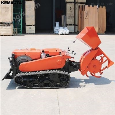 可遙控旋耕開溝施肥田園管理機