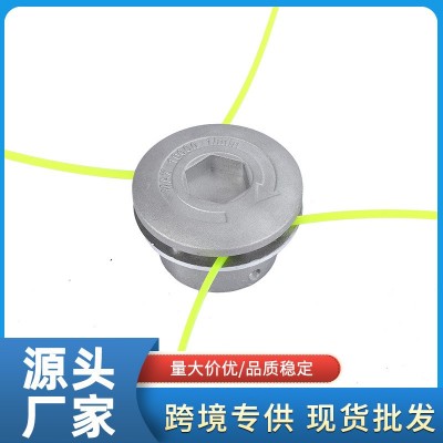 廠家直發割草機軸承款打草機 鋁蓋凹槽打草頭 剪草頭園林機械配件