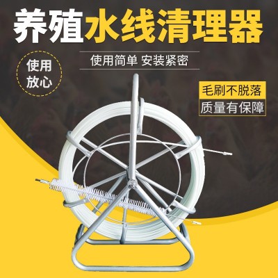 廠家供應雞鴨水線疏通器清洗養殖水線去污設備養殖水線清理器