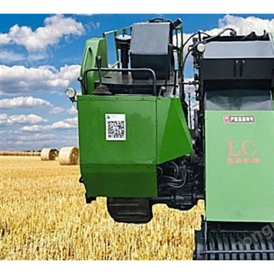良誠870小型農(nóng)用履帶自走式圓捆撿拾打捆機