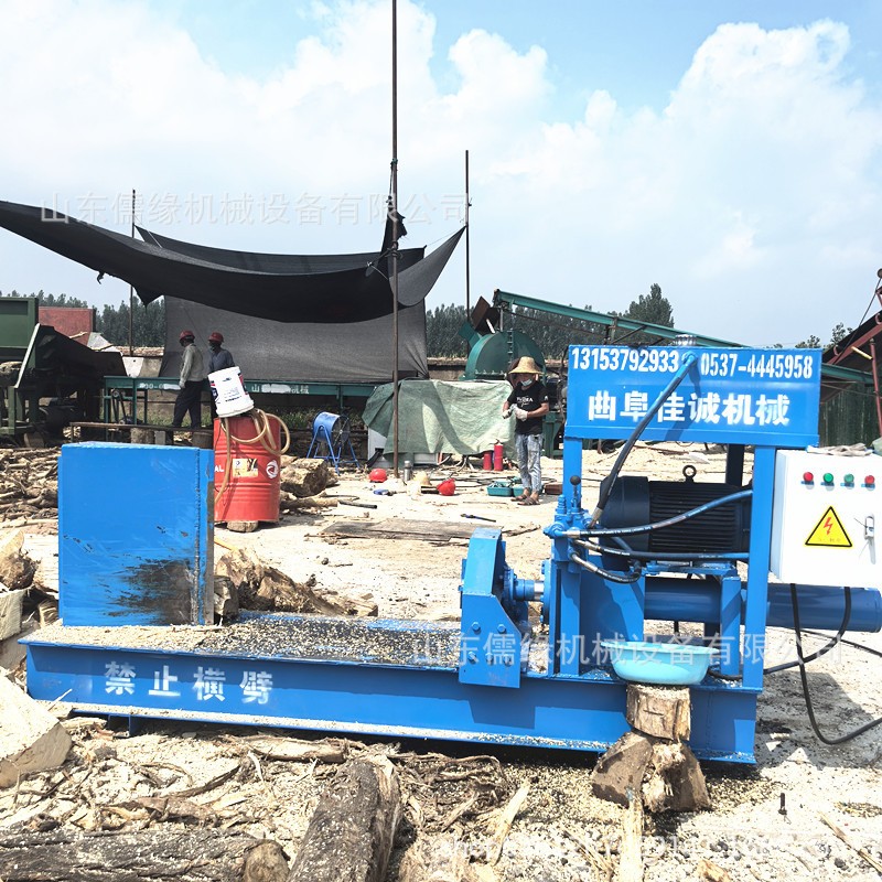 380伏電壓劈柴機(jī) 液壓木材破開機(jī) 電動(dòng)臥式破柴機(jī)