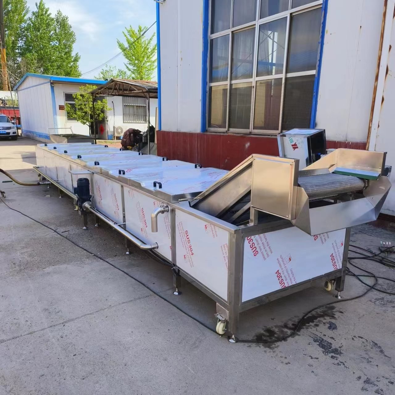 果蔬殺青漂燙機(jī) 玉米蒸煮設(shè)備 全自動(dòng)金銀花蒸汽殺青機(jī) 康通牌