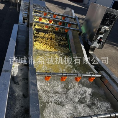 薯條加工氣泡清洗機 酸菜小米辣噴淋清洗機 水浴式凈菜清洗機