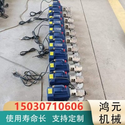 wcb微型齒輪油泵 電動(dòng)輕便機(jī)油抽油泵 WCB-50/75單項(xiàng)便攜式手提泵