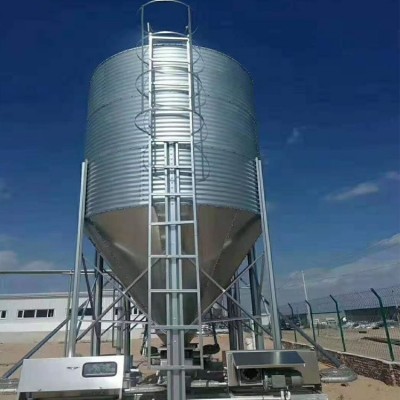 養(yǎng)殖料塔廠家直供 豬場料線料塔 豬場料線專用料塔 全自動喂料線